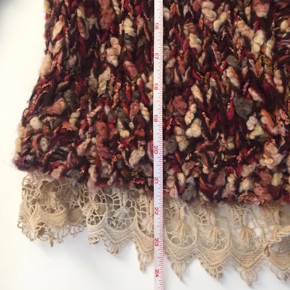 ❤️SOLD❤️HWR Anthropologie Woven Sweater - Picture 3 of 8